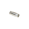 EQUAL CONNECTOR ST/STEEL 12MM