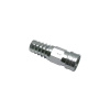 BARBED CONNECTOR W/AUTO CLOSUR