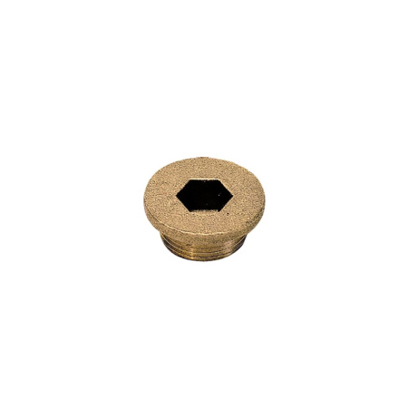 BL'G PLUG M16 ALLEN S'KT BRASS