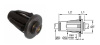 BULKHEAD FIT'G QUICKFIT 8MM