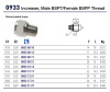INCREASER MALE 1/2"BSPT-3/4"BS
