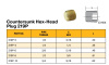 HOLLOW HEX HEAD PLUG MALE 1/8"