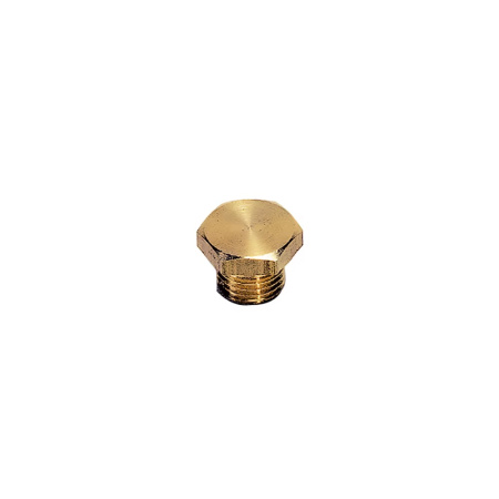 BL'G PLUG    M12   HEXHD BRASS