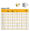 INCREASER MALE 1/8"NPT FEMALE